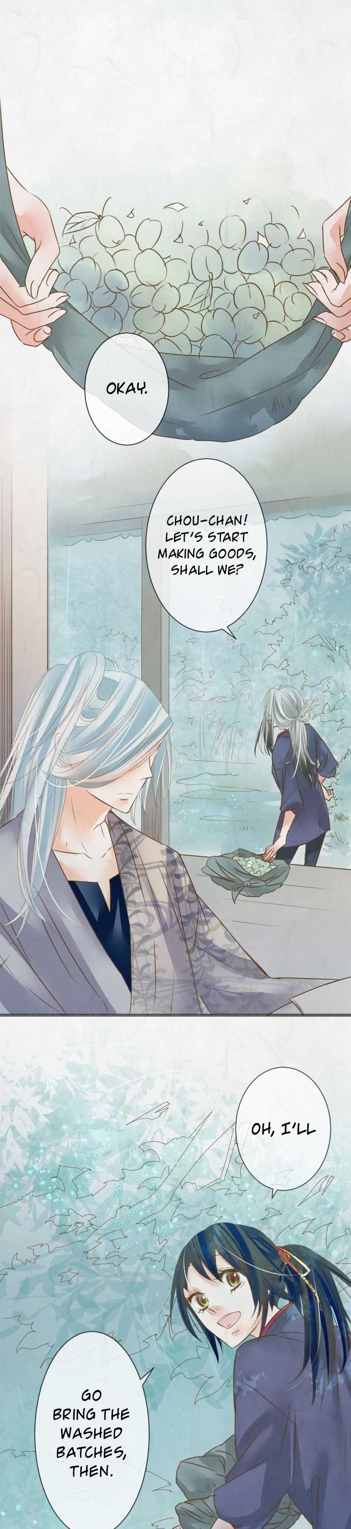 Kochou no Yumeji Chapter 61 page 18 - Chapter 61: Plum -Part One-