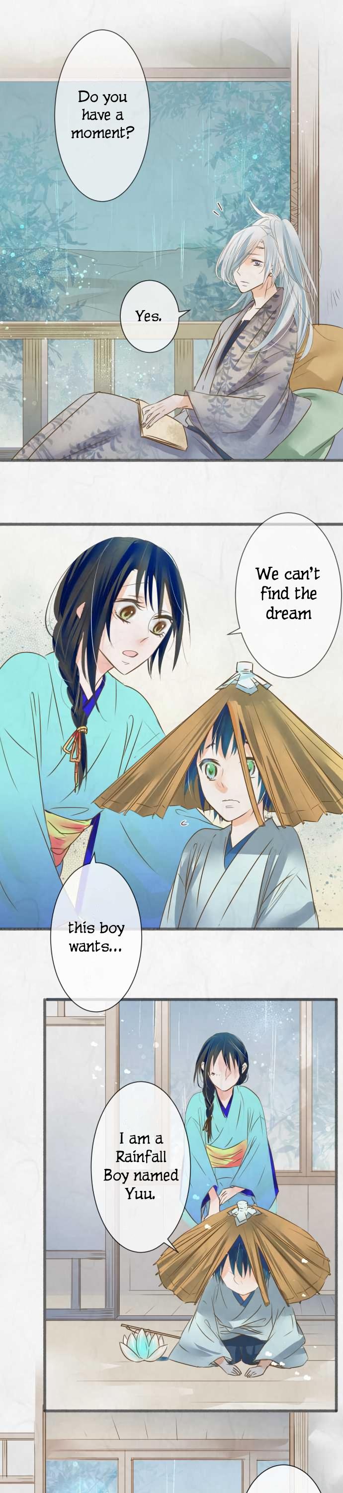 Kochou no Yumeji Chapter 63 page 10 - Chapter 63: Rain -Part One-