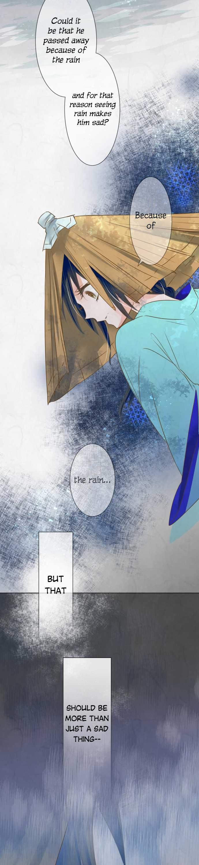 Kochou no Yumeji Chapter 64 page 12 - Chapter 64: Rain -Part Two-