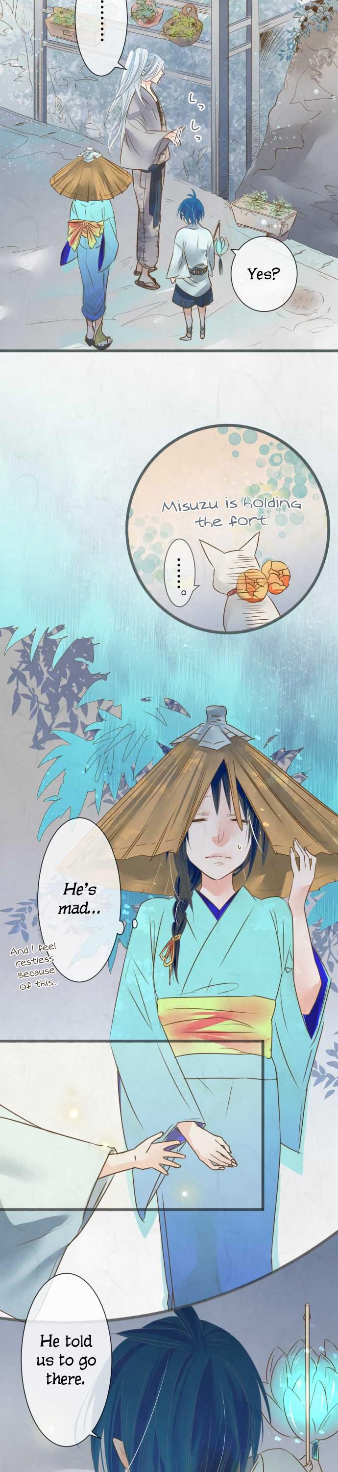 Kochou no Yumeji Chapter 64 page 8 - Chapter 64: Rain -Part Two-