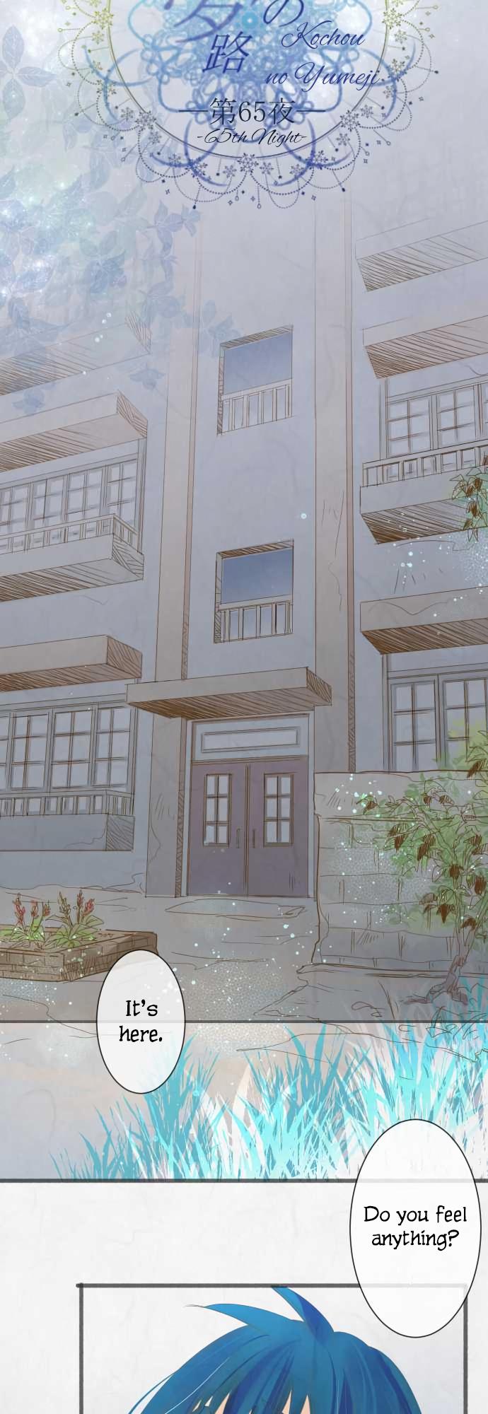 Kochou no Yumeji Chapter 65 page 8 - Chapter 65: Rain -Part Three-