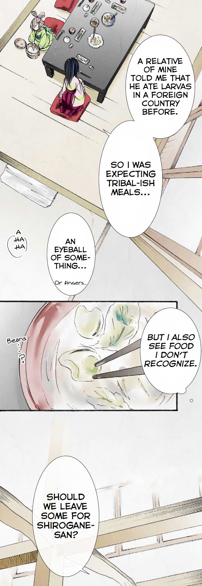 Kochou no Yumeji Chapter 8 page 13 - Chapter 8 : Meal