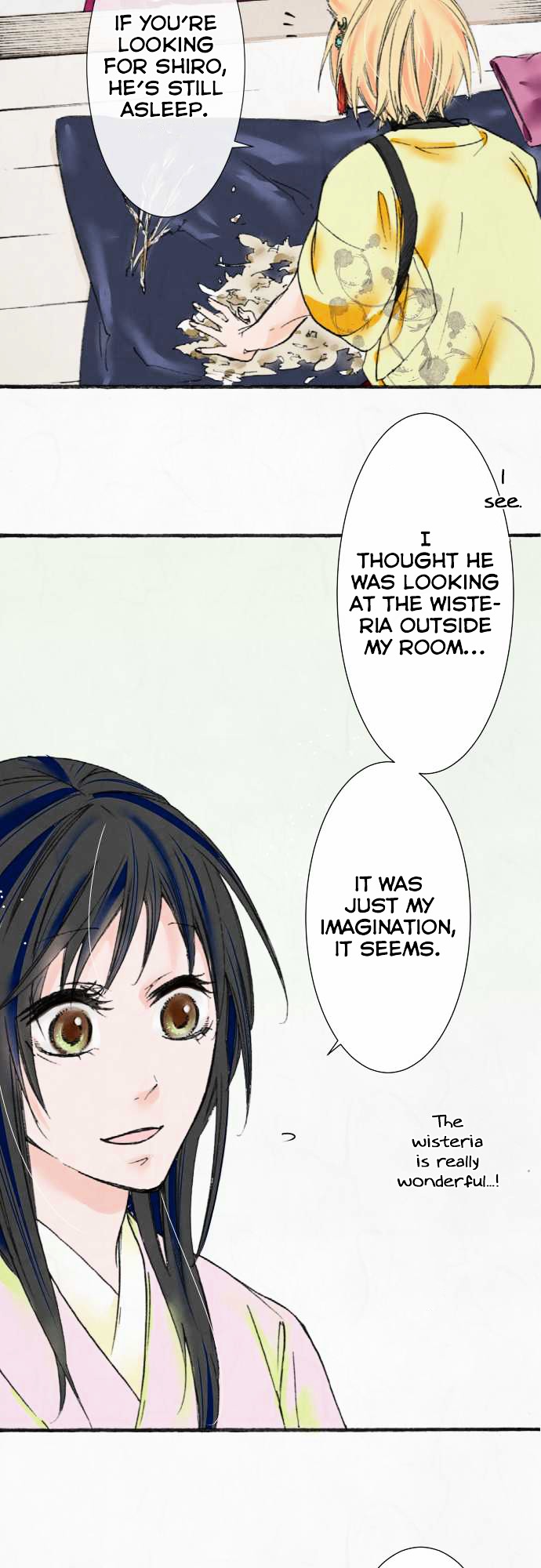 Kochou no Yumeji Chapter 9 page 9 - Chapter 9 : Obstinate