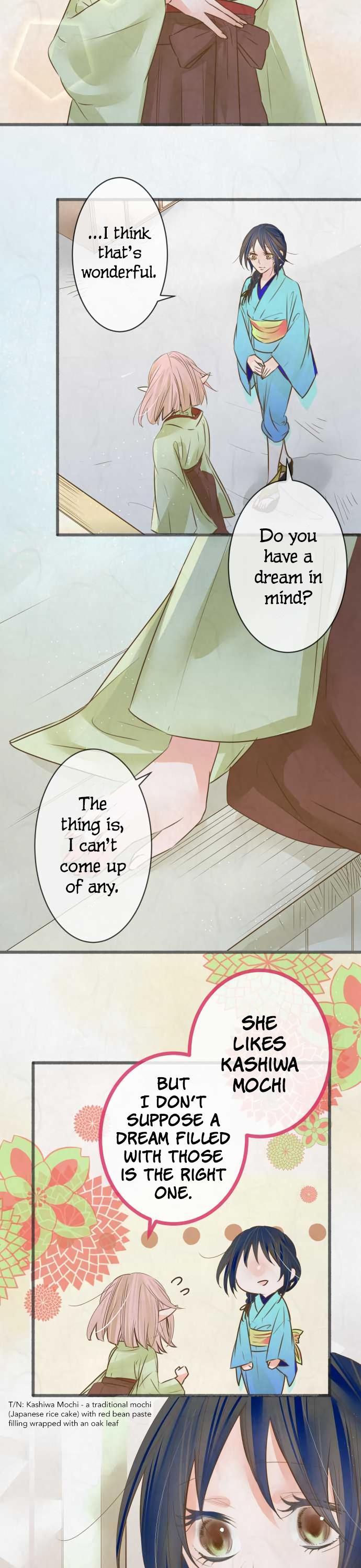 Kochou no Yumeji Chapter 93 page 12 - Chapter 93: Friend -Part Two-