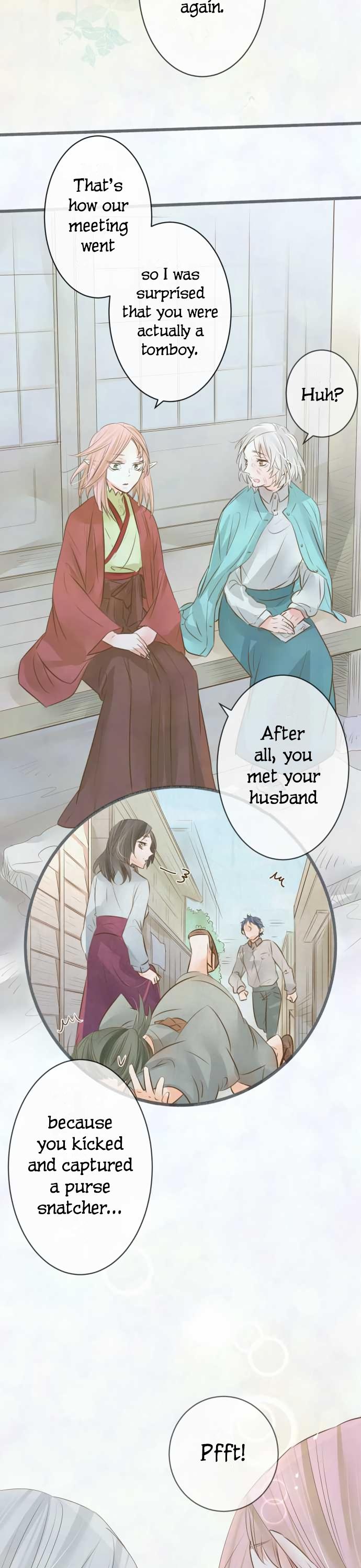 Kochou no Yumeji Chapter 95 page 14 - Chapter 95: Friend -Part Four-