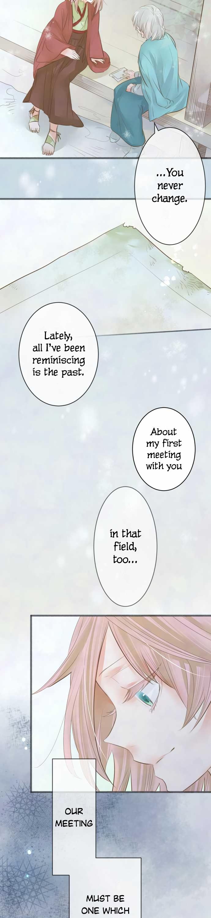 Kochou no Yumeji Chapter 95 page 7 - Chapter 95: Friend -Part Four-