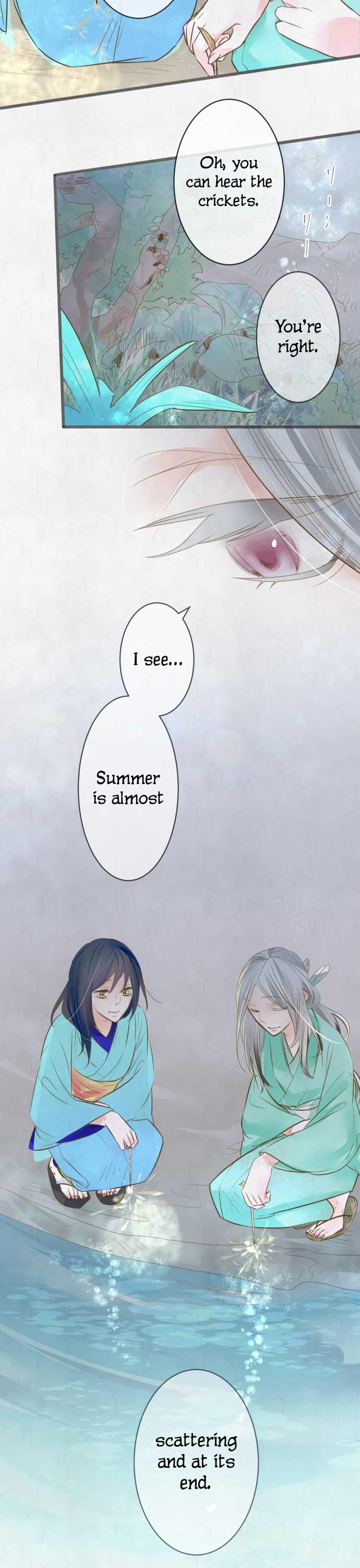 Kochou no Yumeji Chapter 99 page 13 - Chapter 99: Men -Part One-
