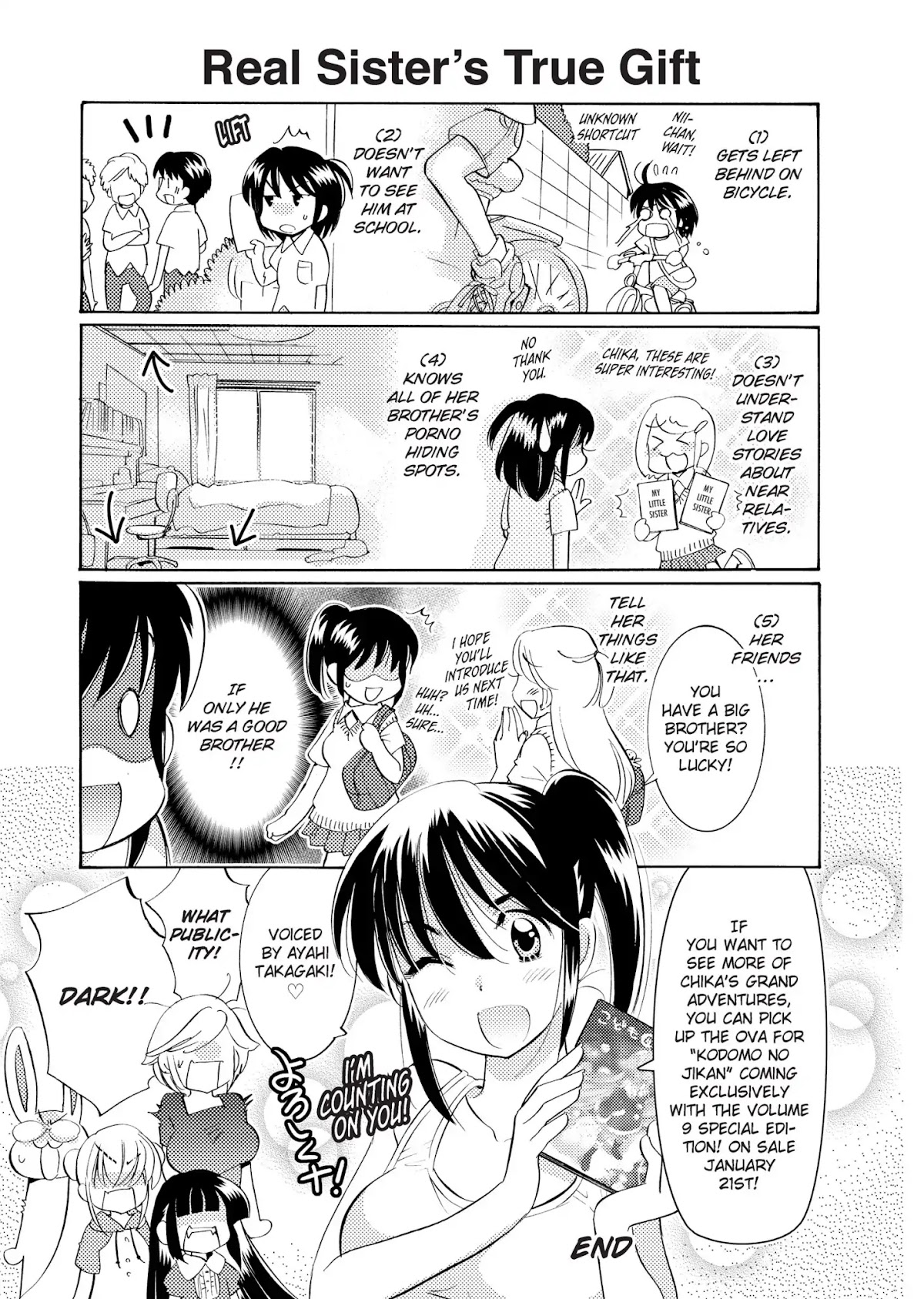 Kodomo no Jikan - Houkago Chapter 24 page 1 - Chapter 24: Real Sister's True Gift
