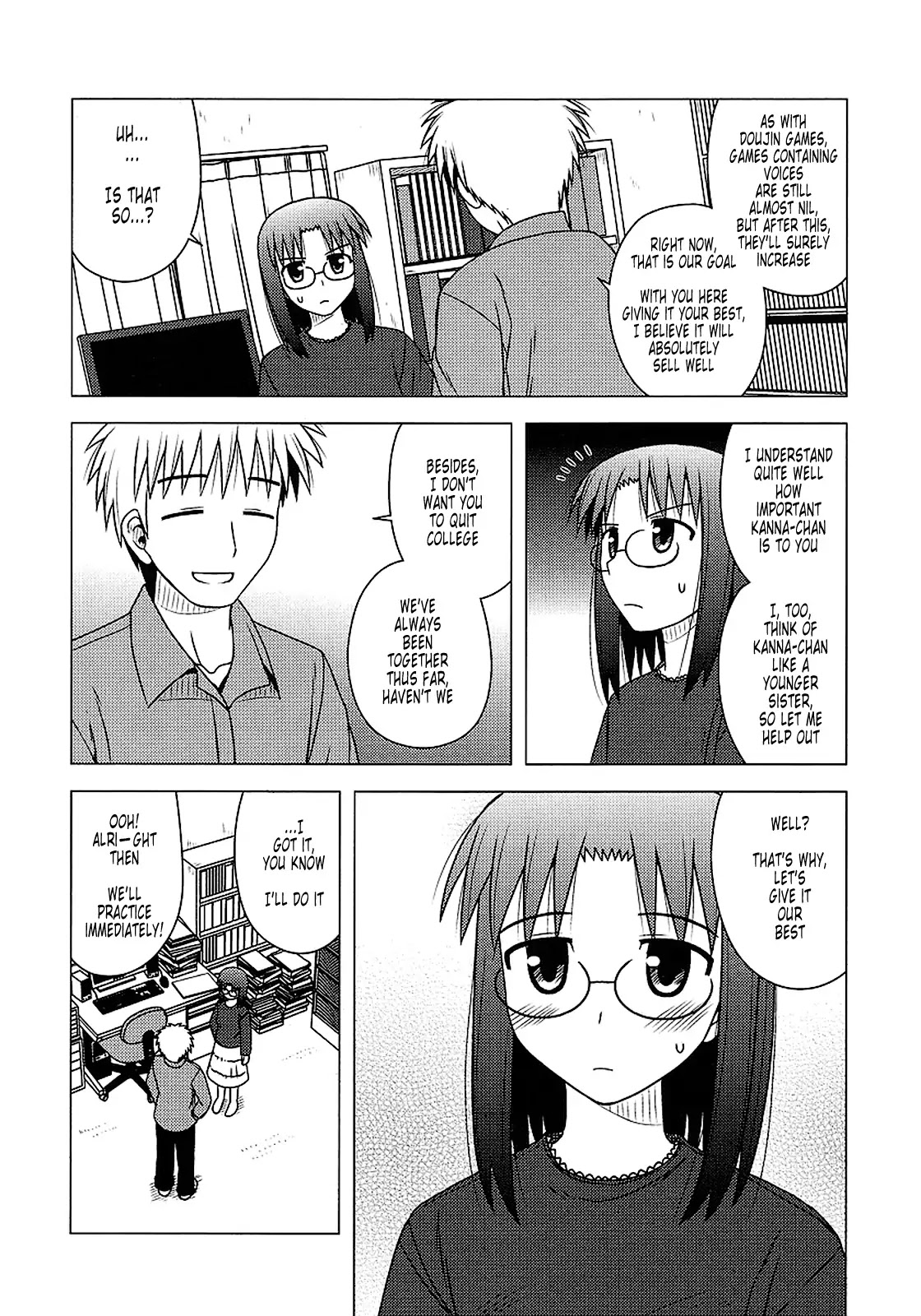 Koe de Oshigoto! Chapter 13 page 21 - Chapter 13: The Blue March Incorporation