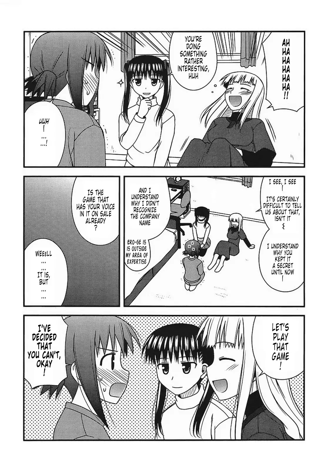 Koe de Oshigoto! Chapter 19 page 11 - Chapter 19: Hadzuki and Kotori, too?