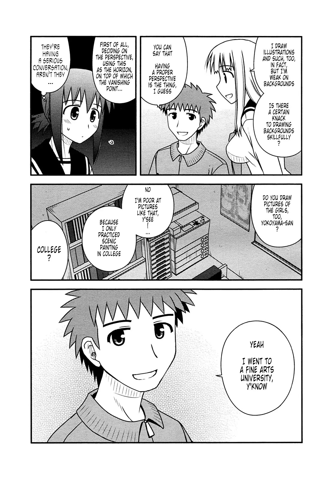 Koe de Oshigoto! Chapter 25 page 15 - Chapter 25: The Employees of Blue March