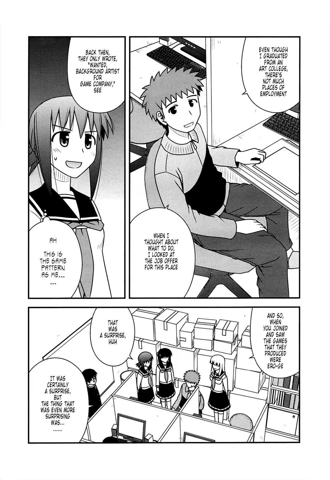 Koe de Oshigoto! Chapter 25 page 17 - Chapter 25: The Employees of Blue March