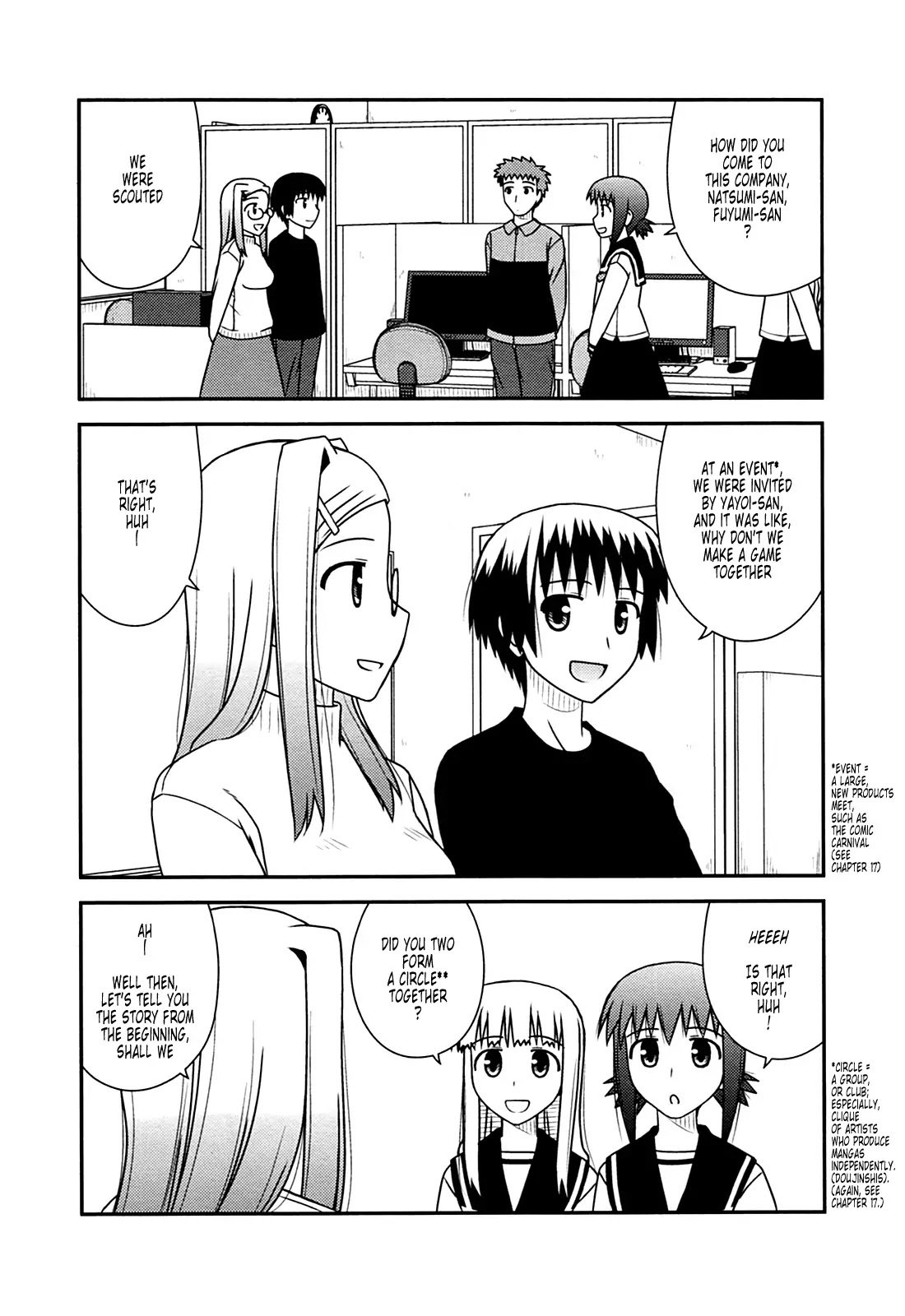Koe de Oshigoto! Chapter 25 page 21 - Chapter 25: The Employees of Blue March