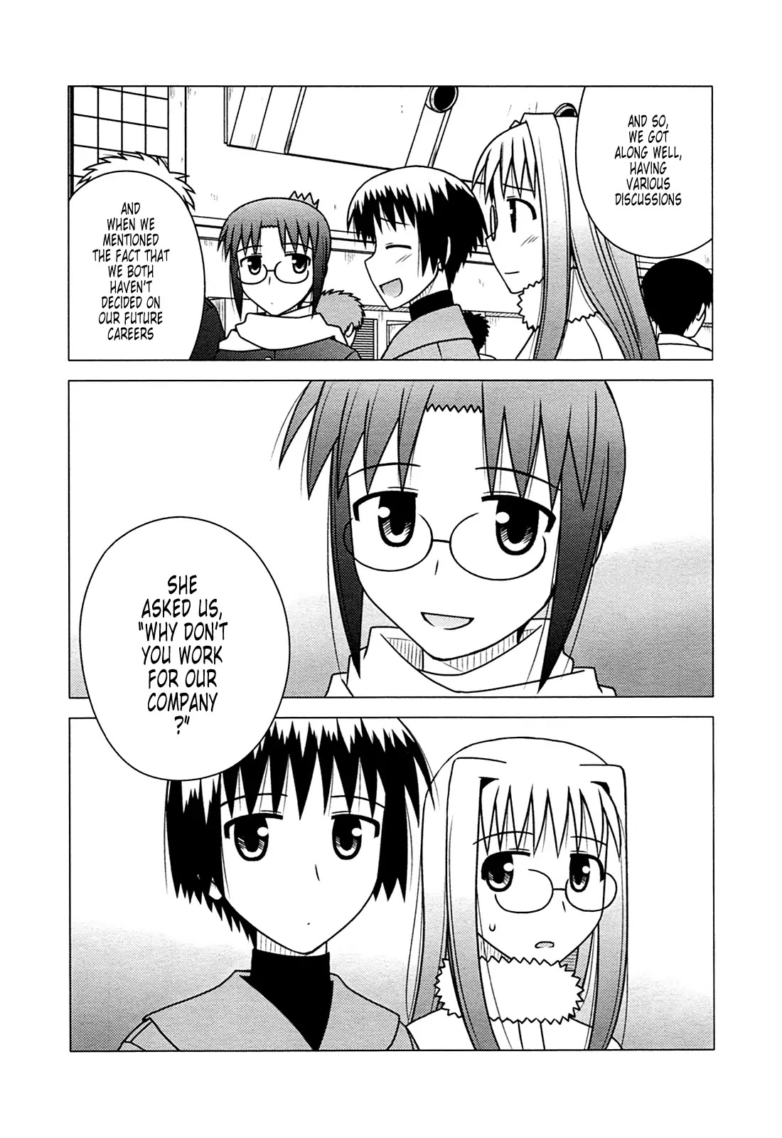 Koe de Oshigoto! Chapter 25 page 27 - Chapter 25: The Employees of Blue March