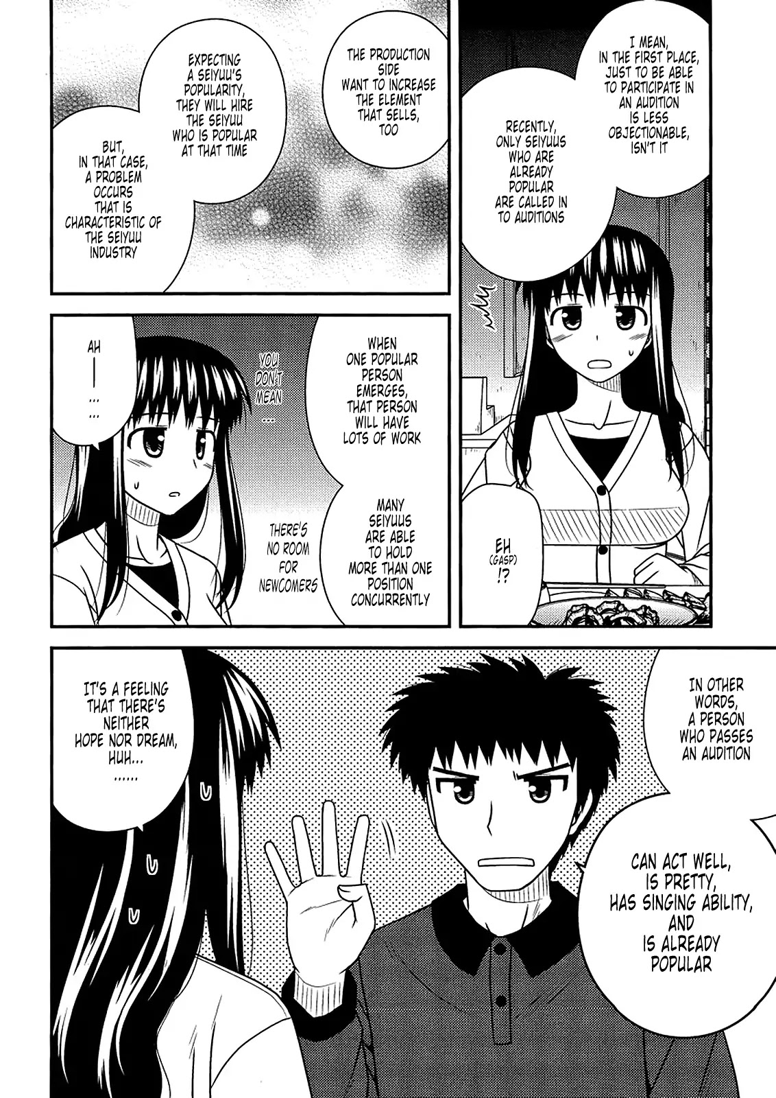 Koe de Oshigoto! Chapter 34 page 10 - Chapter 34: Sumiyoshi Kagura