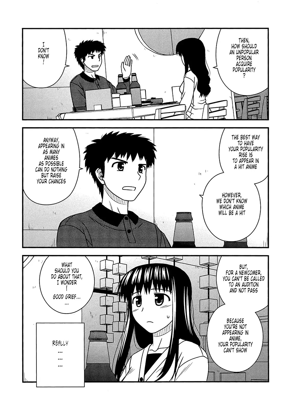 Koe de Oshigoto! Chapter 34 page 11 - Chapter 34: Sumiyoshi Kagura