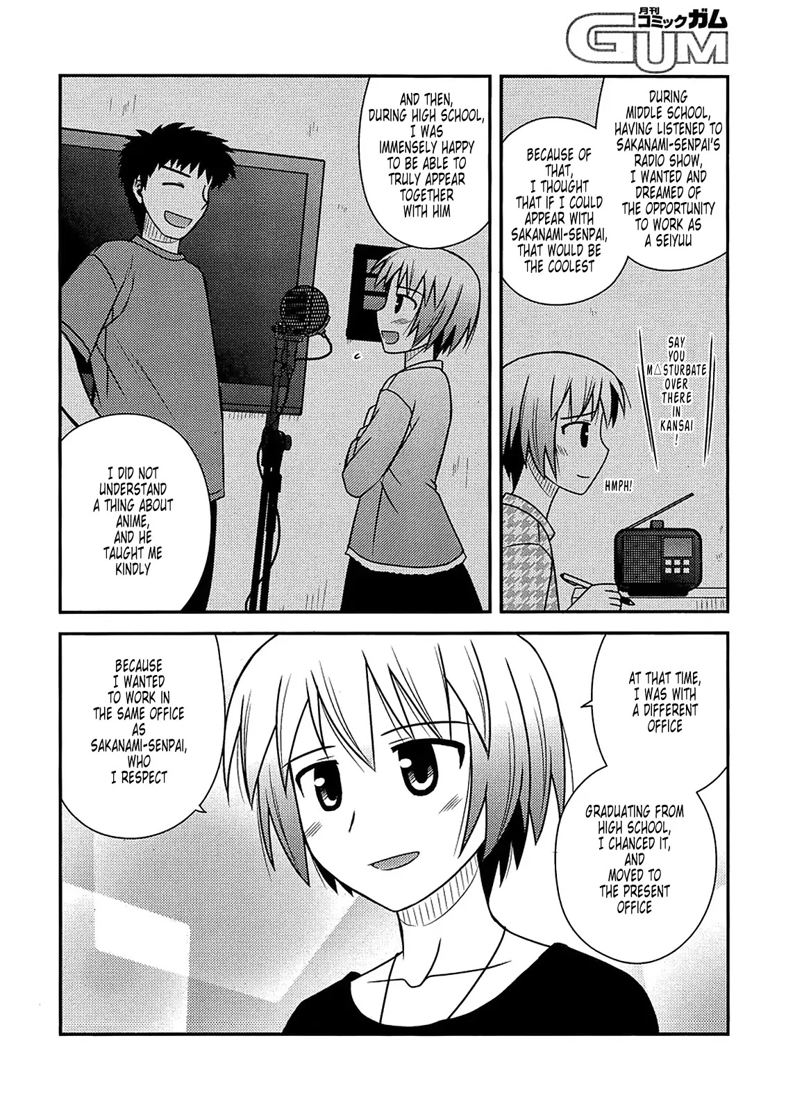 Koe de Oshigoto! Chapter 34 page 22 - Chapter 34: Sumiyoshi Kagura