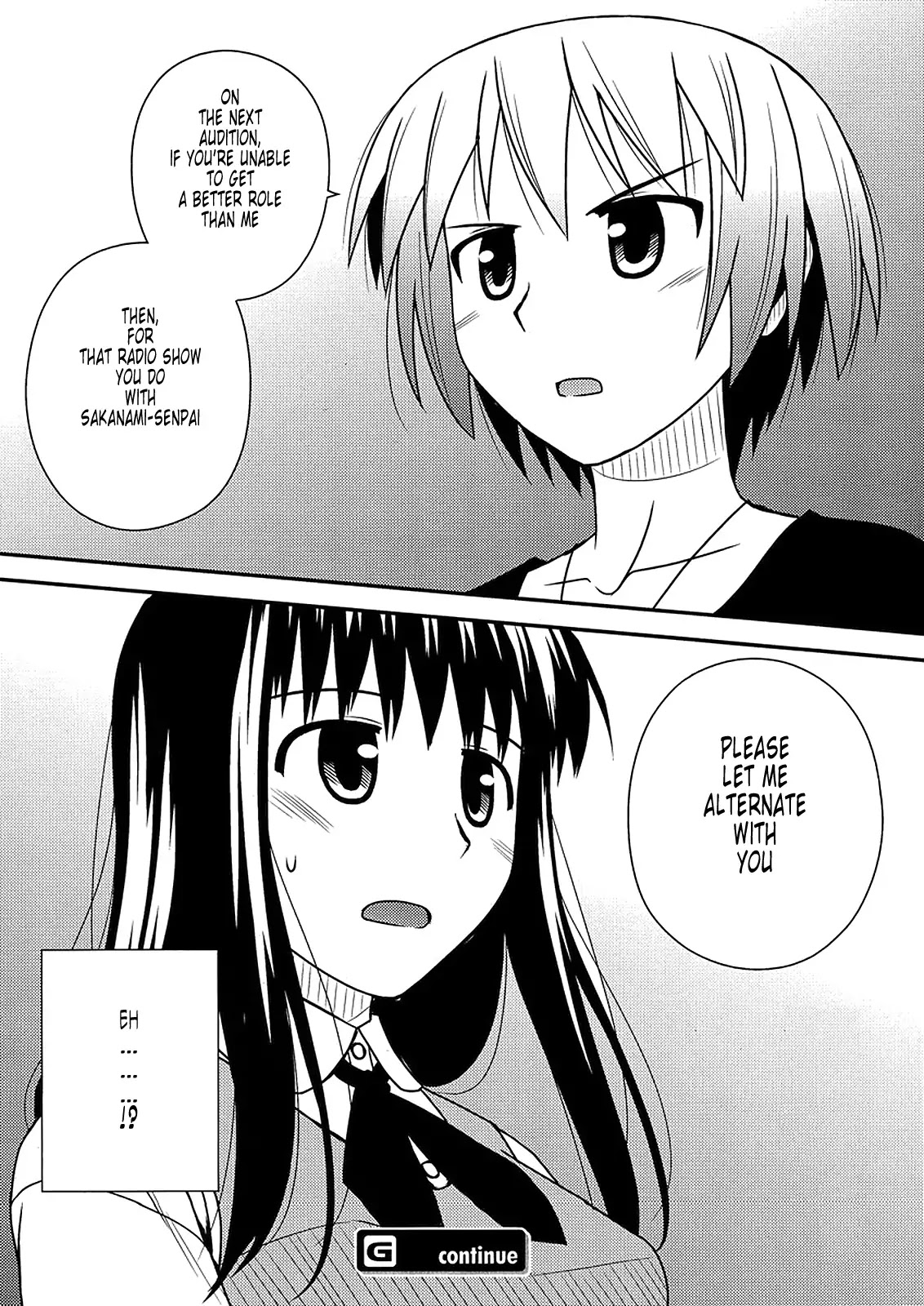 Koe de Oshigoto! Chapter 34 page 28 - Chapter 34: Sumiyoshi Kagura