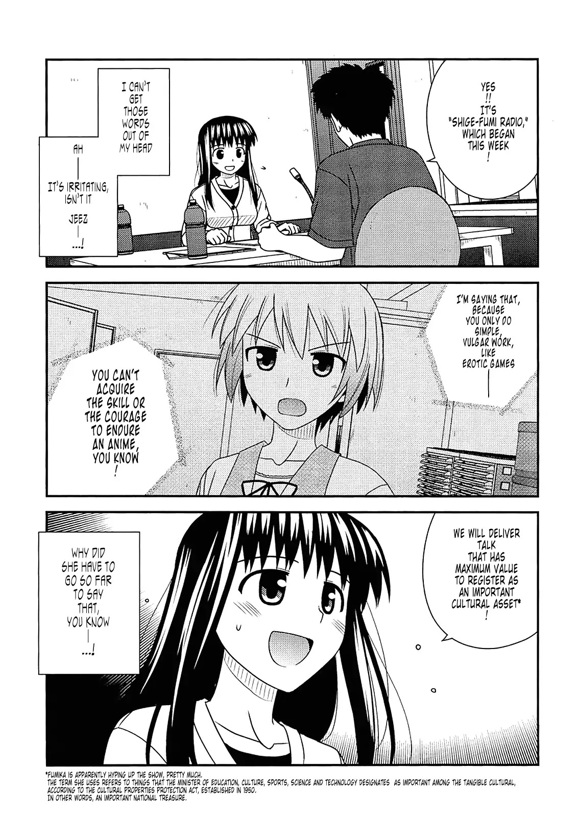 Koe de Oshigoto! Chapter 34 page 3 - Chapter 34: Sumiyoshi Kagura