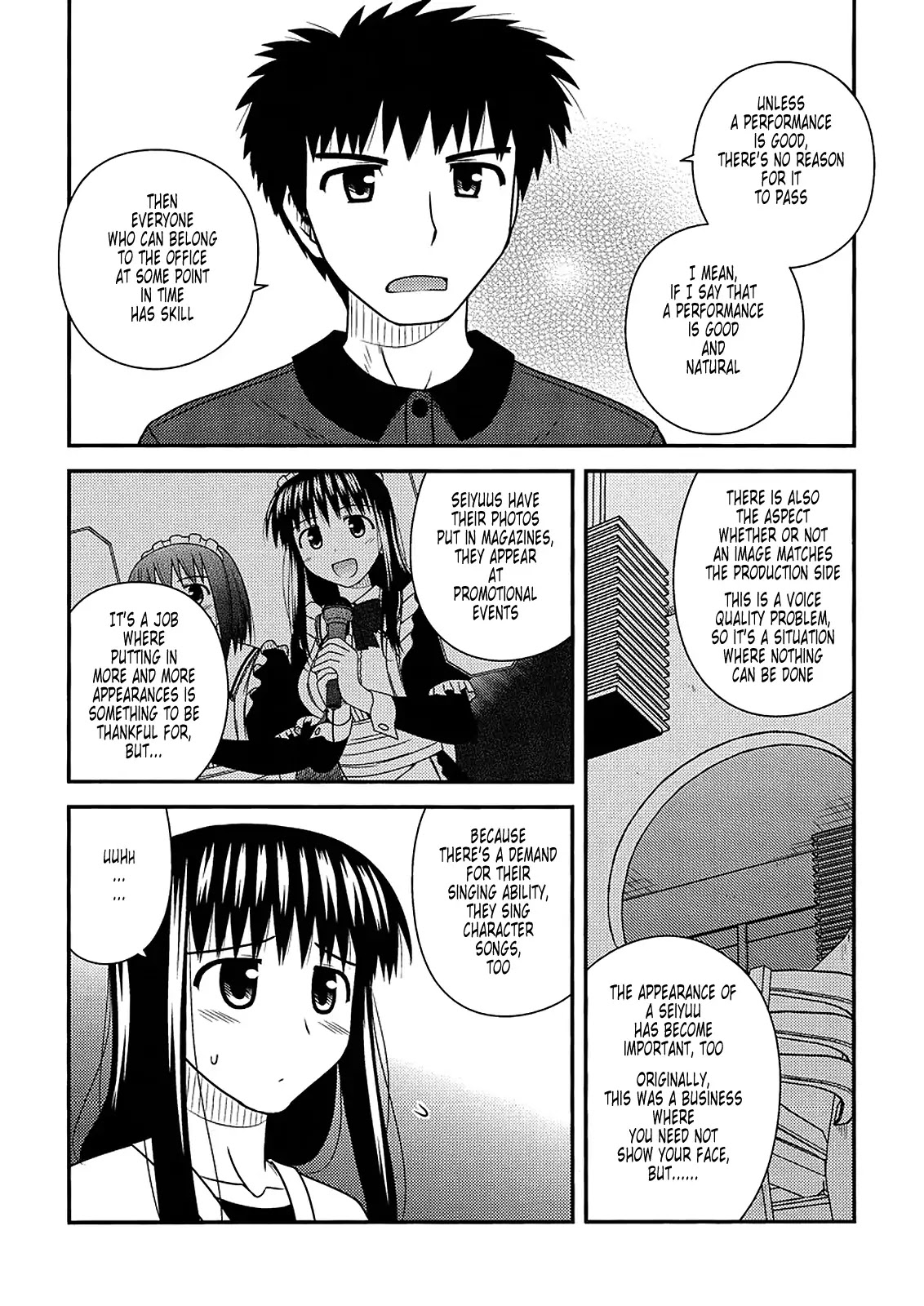 Koe de Oshigoto! Chapter 34 page 9 - Chapter 34: Sumiyoshi Kagura