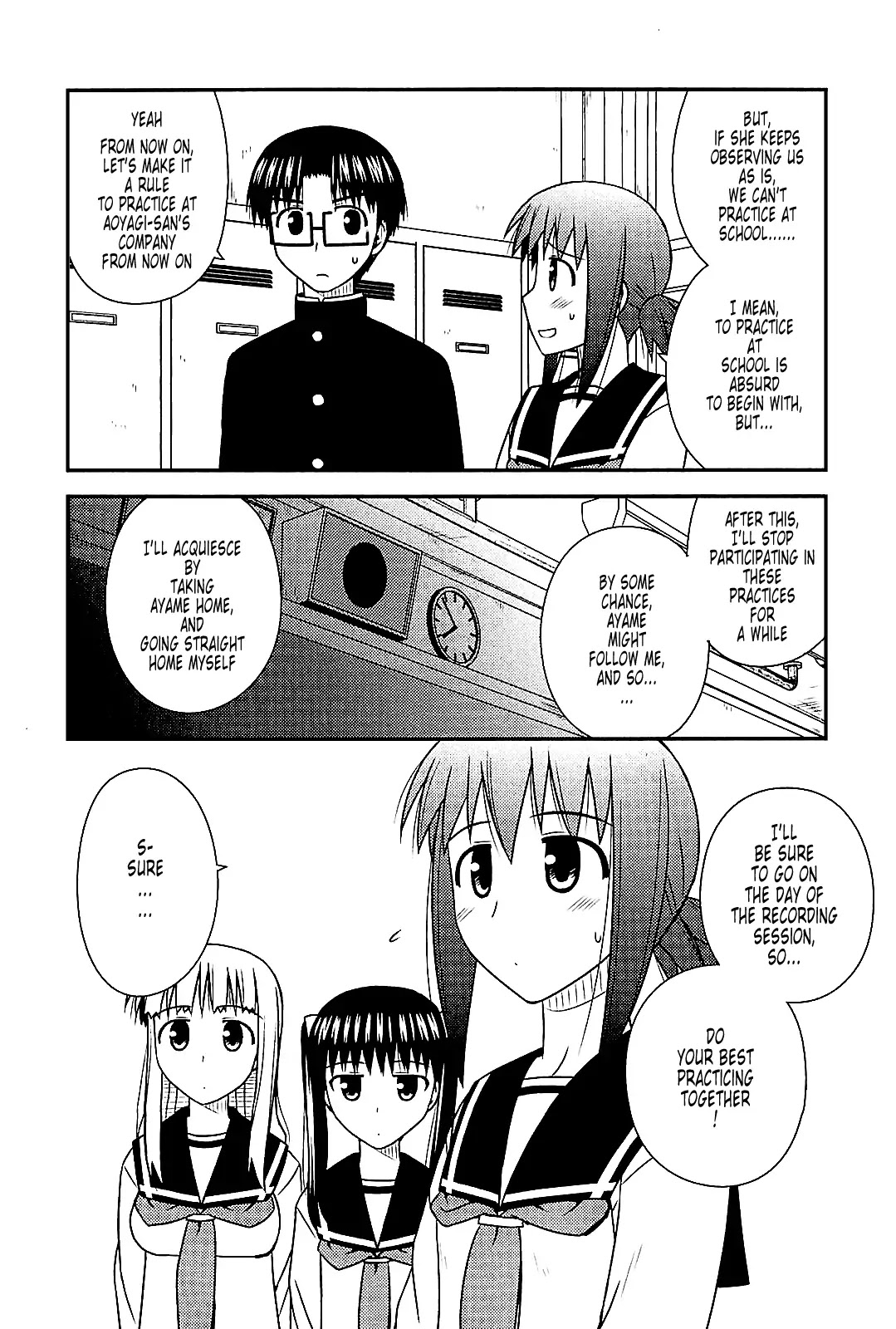 Koe de Oshigoto! Chapter 38 page 10 - Chapter 38: Ayame, to Observe a Recording Session