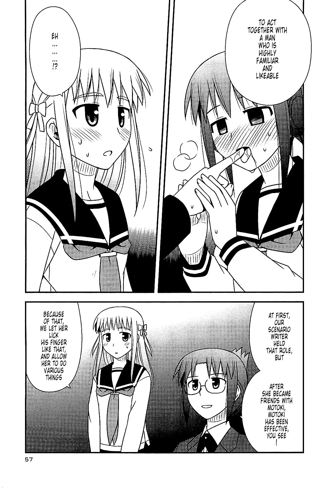 Koe de Oshigoto! Chapter 38 page 27 - Chapter 38: Ayame, to Observe a Recording Session