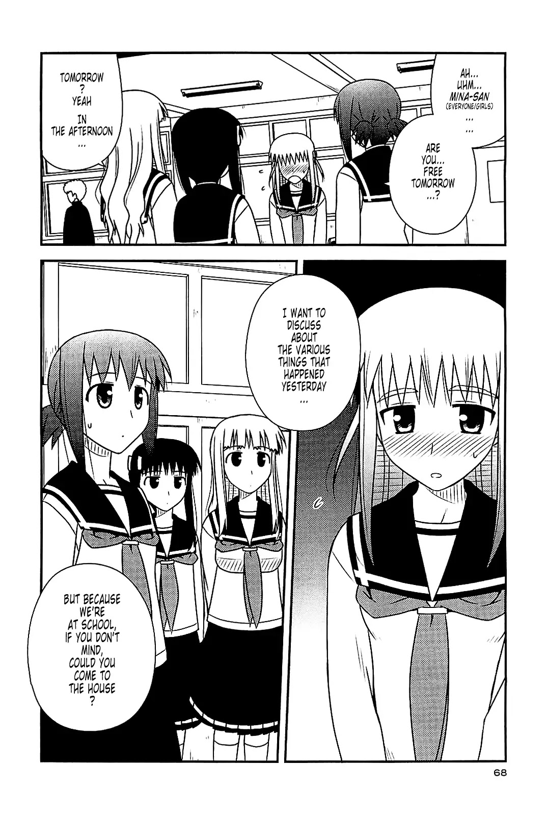 Koe de Oshigoto! Chapter 39 page 10 - Chapter 39: Girls' Talk?