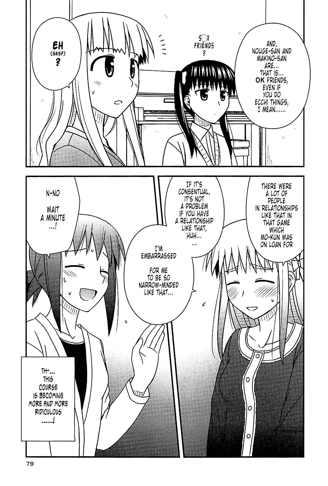 Koe de Oshigoto! Chapter 39 page 21 - Chapter 39: Girls' Talk?