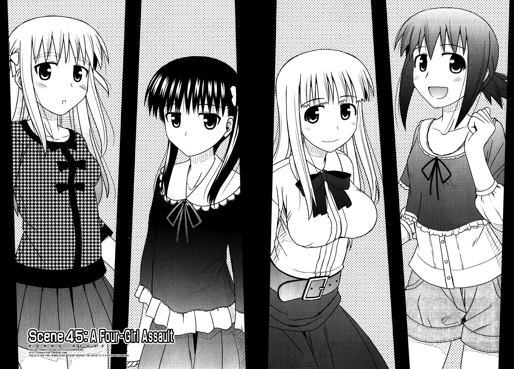 Koe de Oshigoto! Chapter 45 page 3 - Chapter 45: A Four-Girl Assault