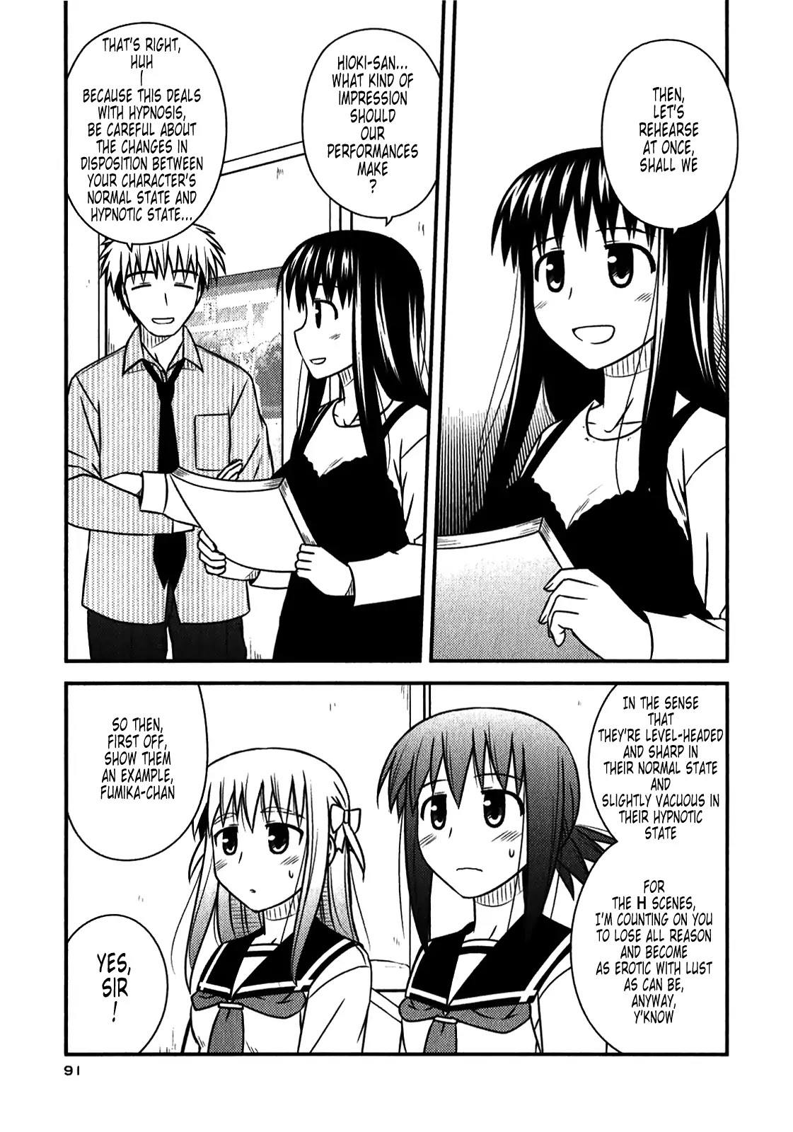Koe de Oshigoto! Chapter 46 page 5 - Chapter 46: We'll Try Hypnotism