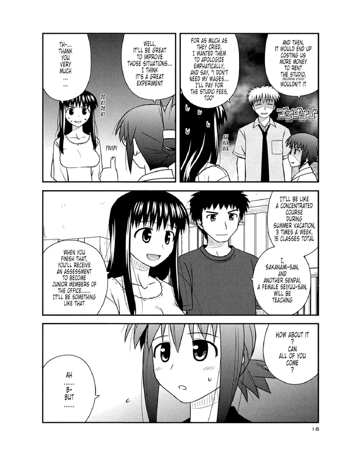 Koe de Oshigoto! Chapter 49 page 15 - Chapter 49: Training School for Ero-ge Seiyuus
