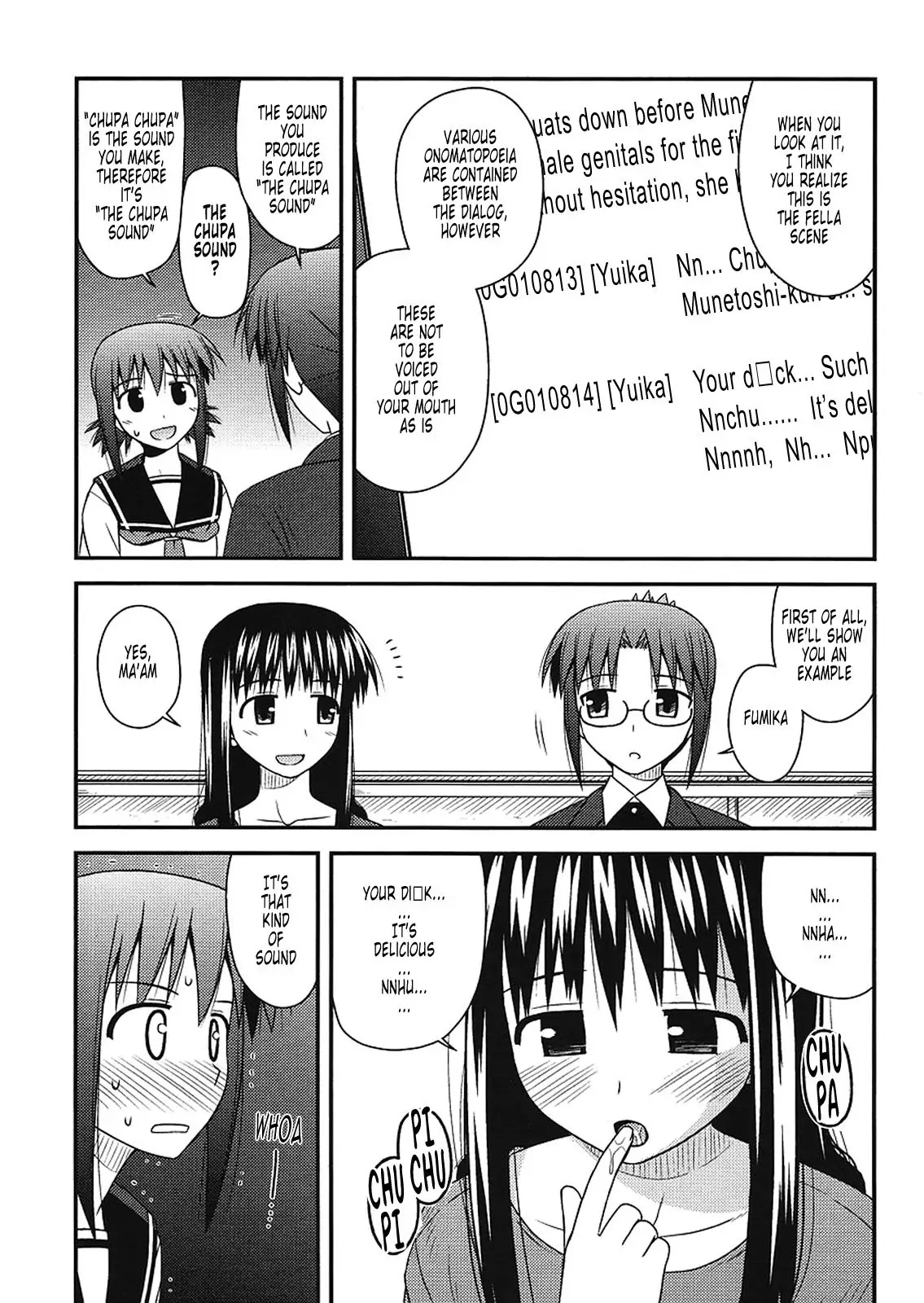 Koe de Oshigoto! Chapter 5 page 11 - Chapter 5: The Chupa Sound?