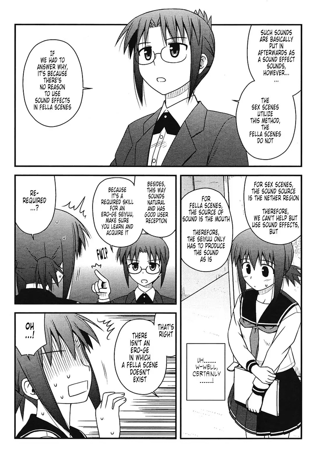 Koe de Oshigoto! Chapter 5 page 12 - Chapter 5: The Chupa Sound?