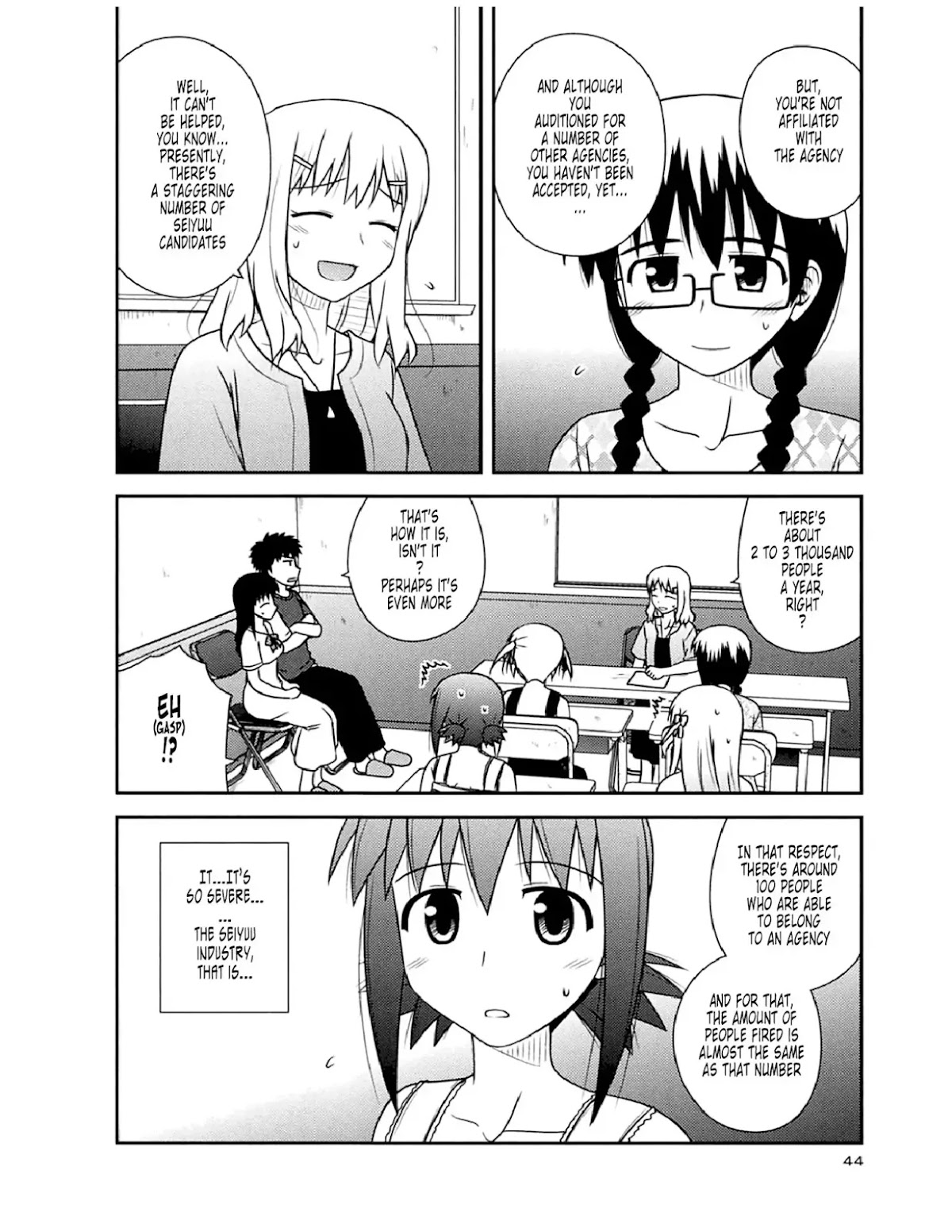Koe de Oshigoto! Chapter 50 page 14 - Chapter 50: Class Commencement