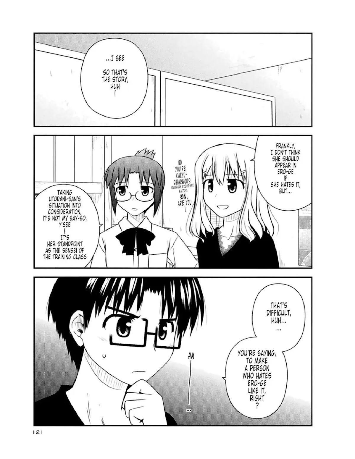 Koe de Oshigoto! Chapter 53 page 7 - Chapter 53: I Want You To Know