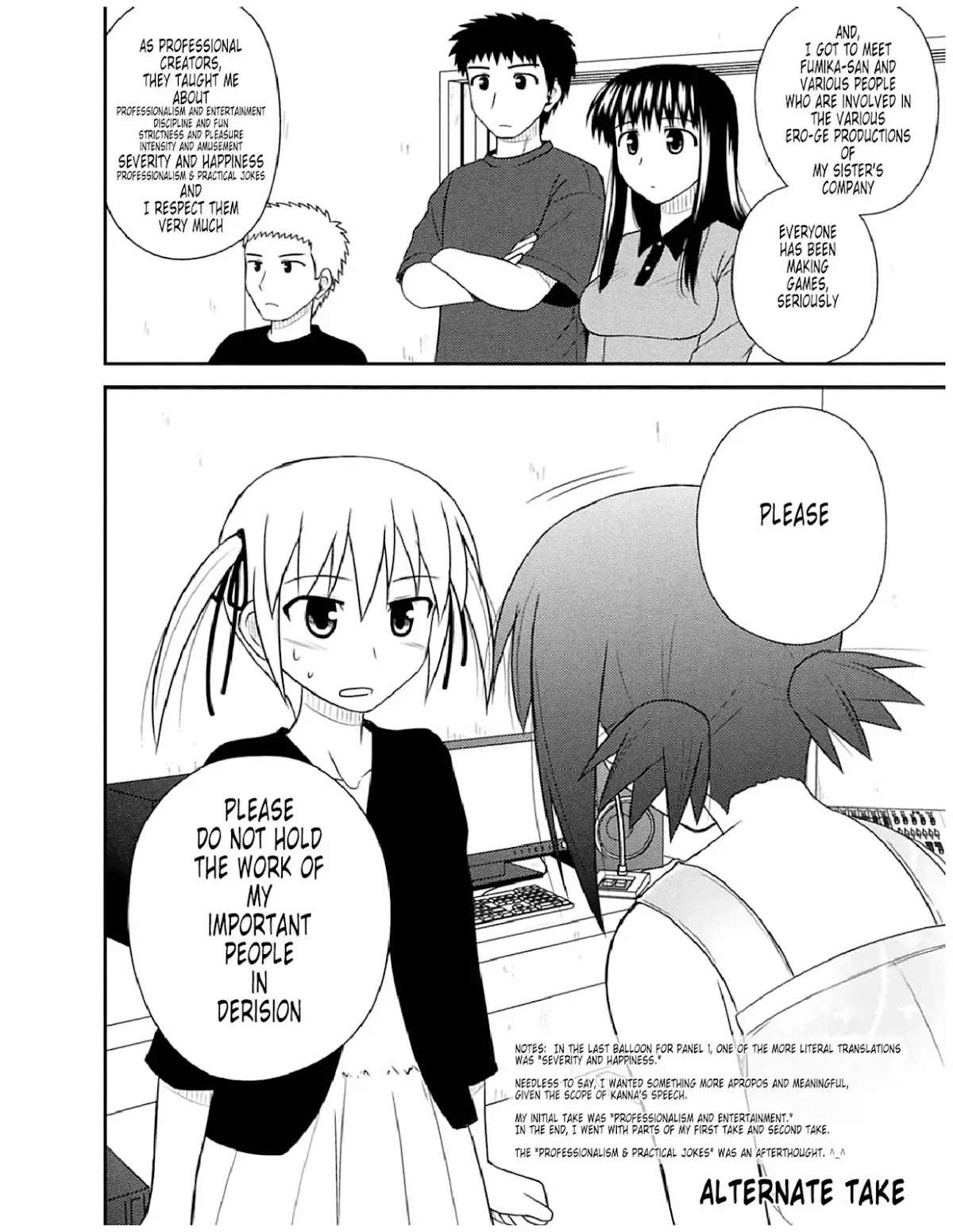 Koe de Oshigoto! Chapter 54.1 page 3 - Chapter 54.1