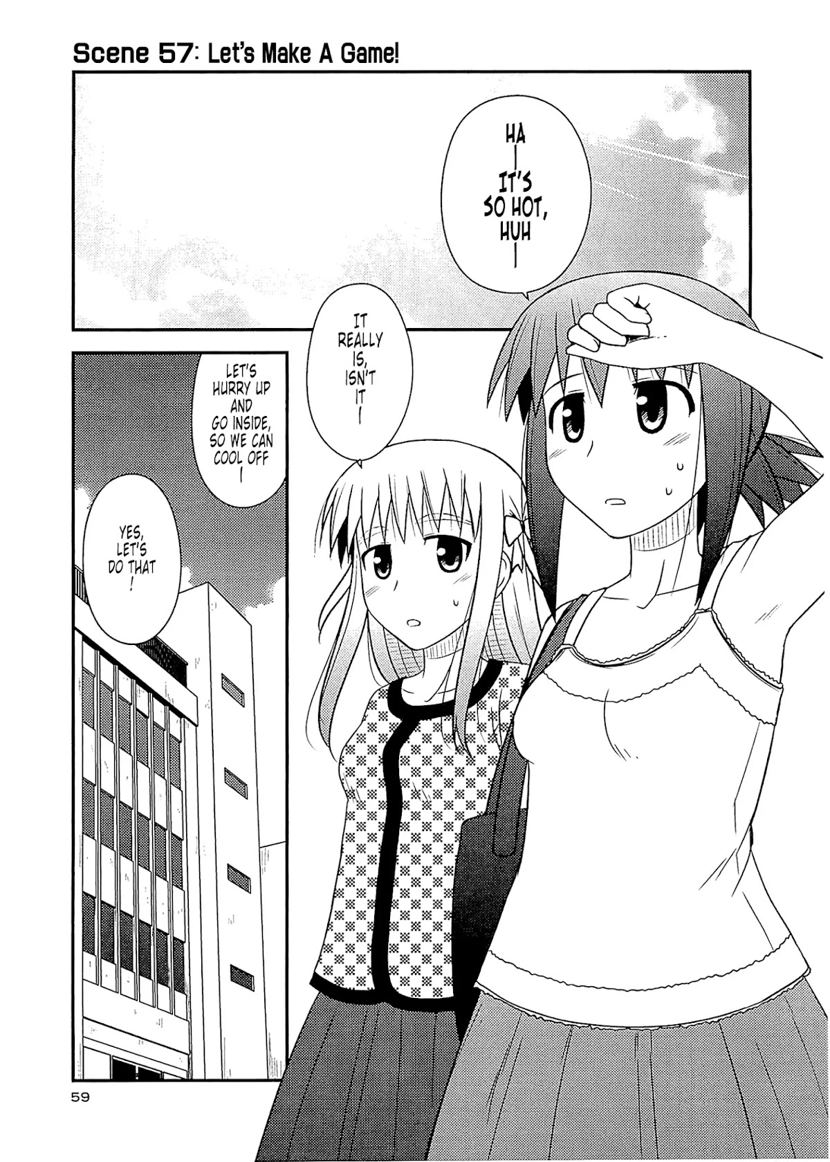 Koe de Oshigoto! Chapter 57 page 1 - Chapter 57: Let's Make a Game!