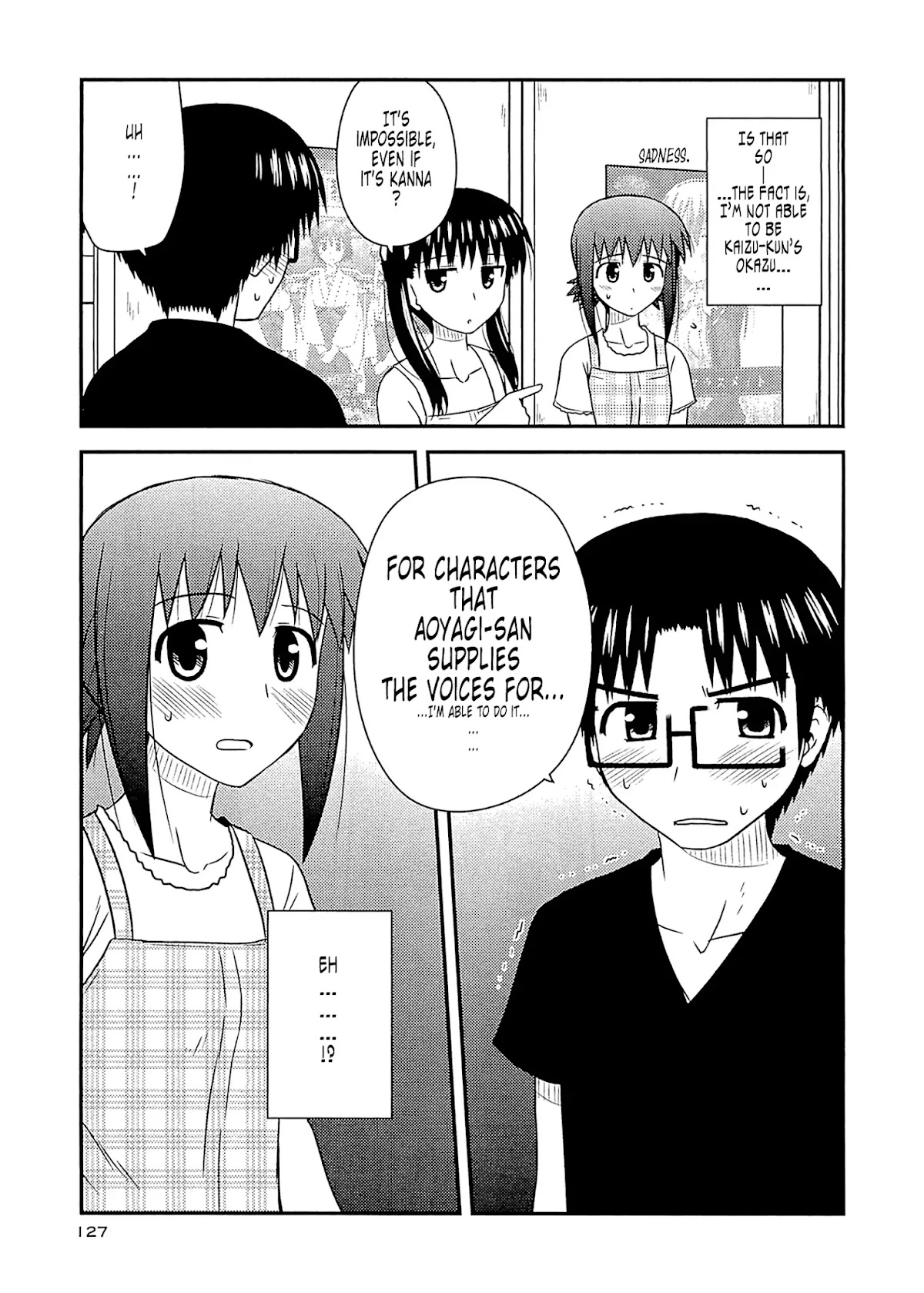 Koe de Oshigoto! Chapter 59 page 13 - Chapter 59: Wall