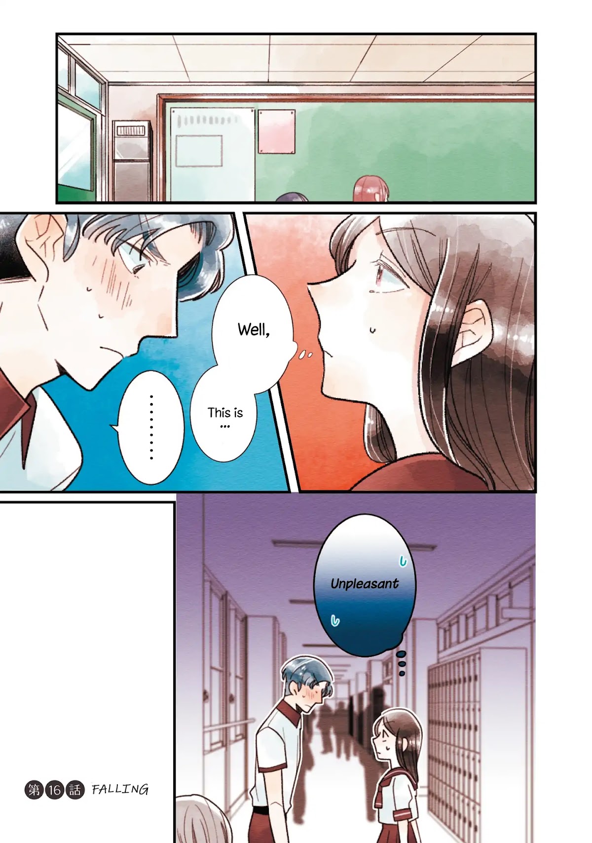Koe Koi Chapter 16 page 1 - Chapter 16: Falling