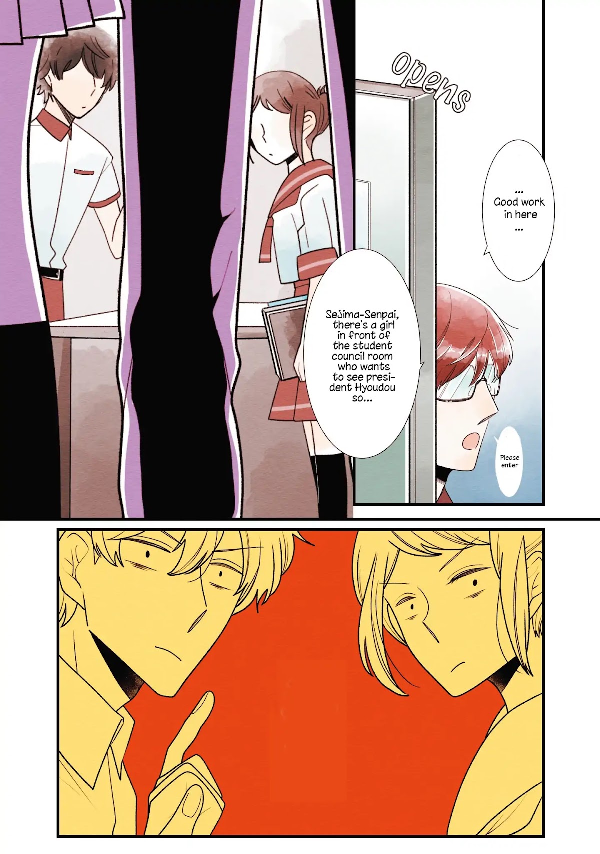 Koe Koi Chapter 16 page 17 - Chapter 16: Falling