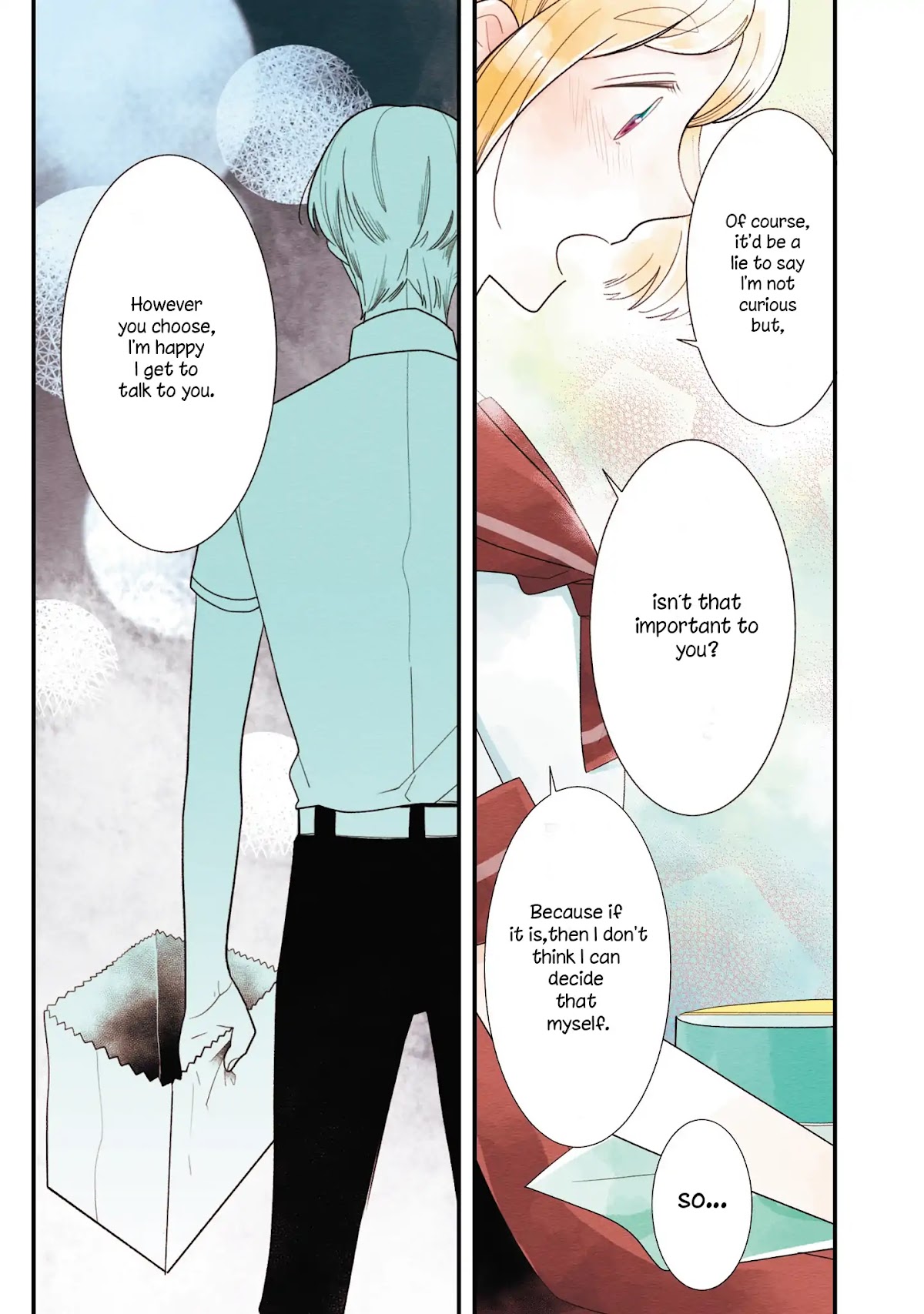 Koe Koi Chapter 16 page 9 - Chapter 16: Falling
