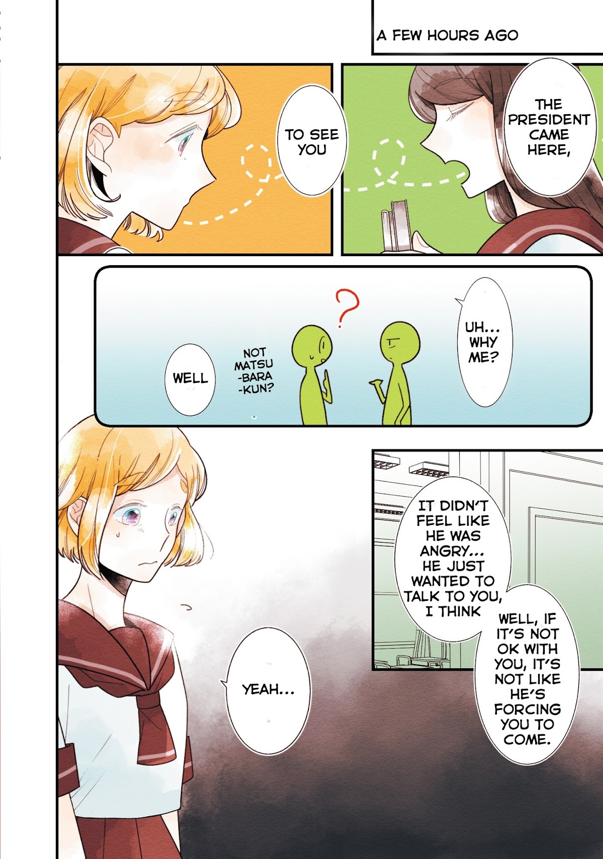 Koe Koi Chapter 17 page 2 - Chapter 17: Visit