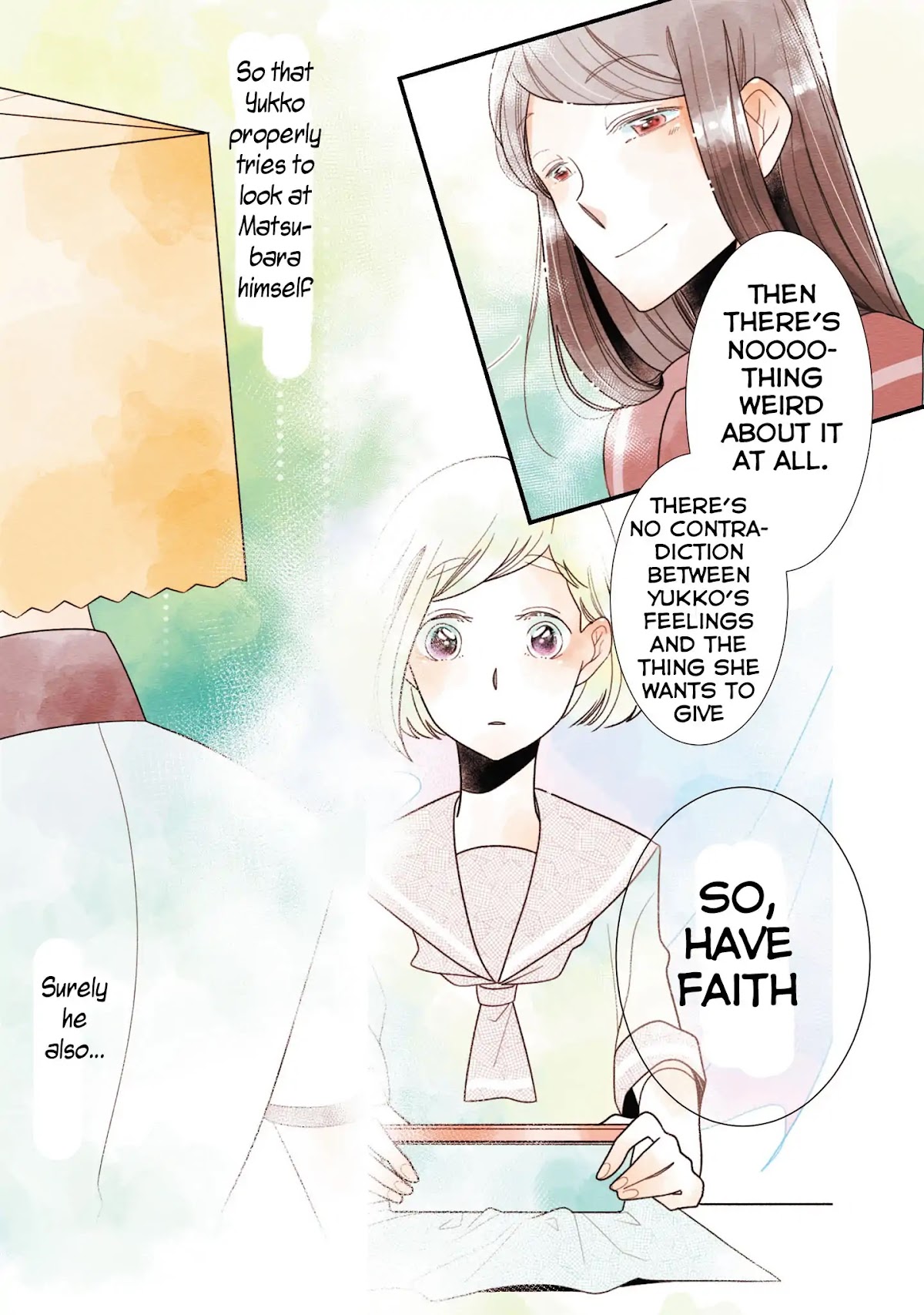 Koe Koi Chapter 21 page 6 - Chapter 21: I believe in you