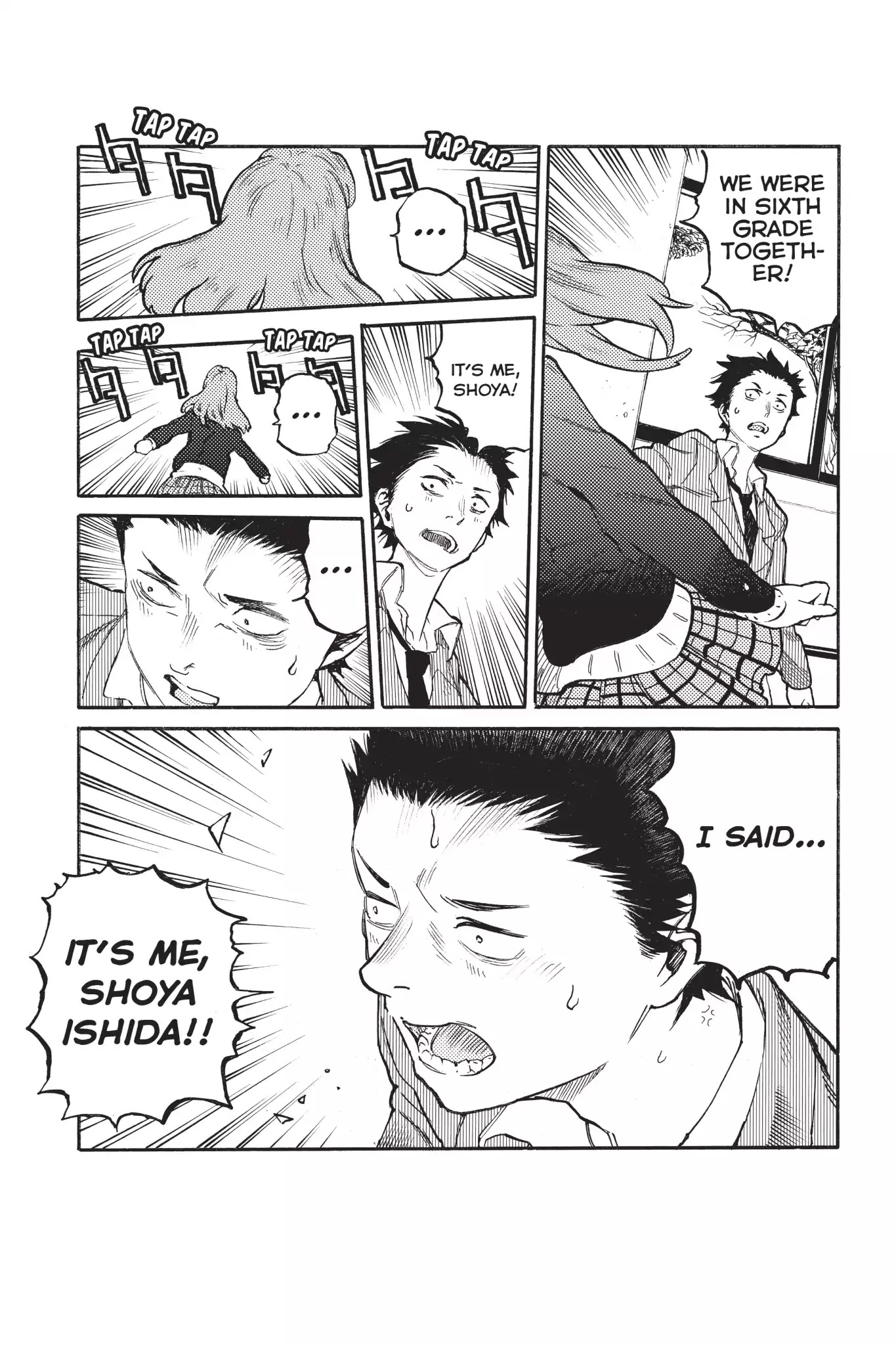 Koe no Katachi Chapter 1 page 10 - Chapter 1: Shoya Ishida