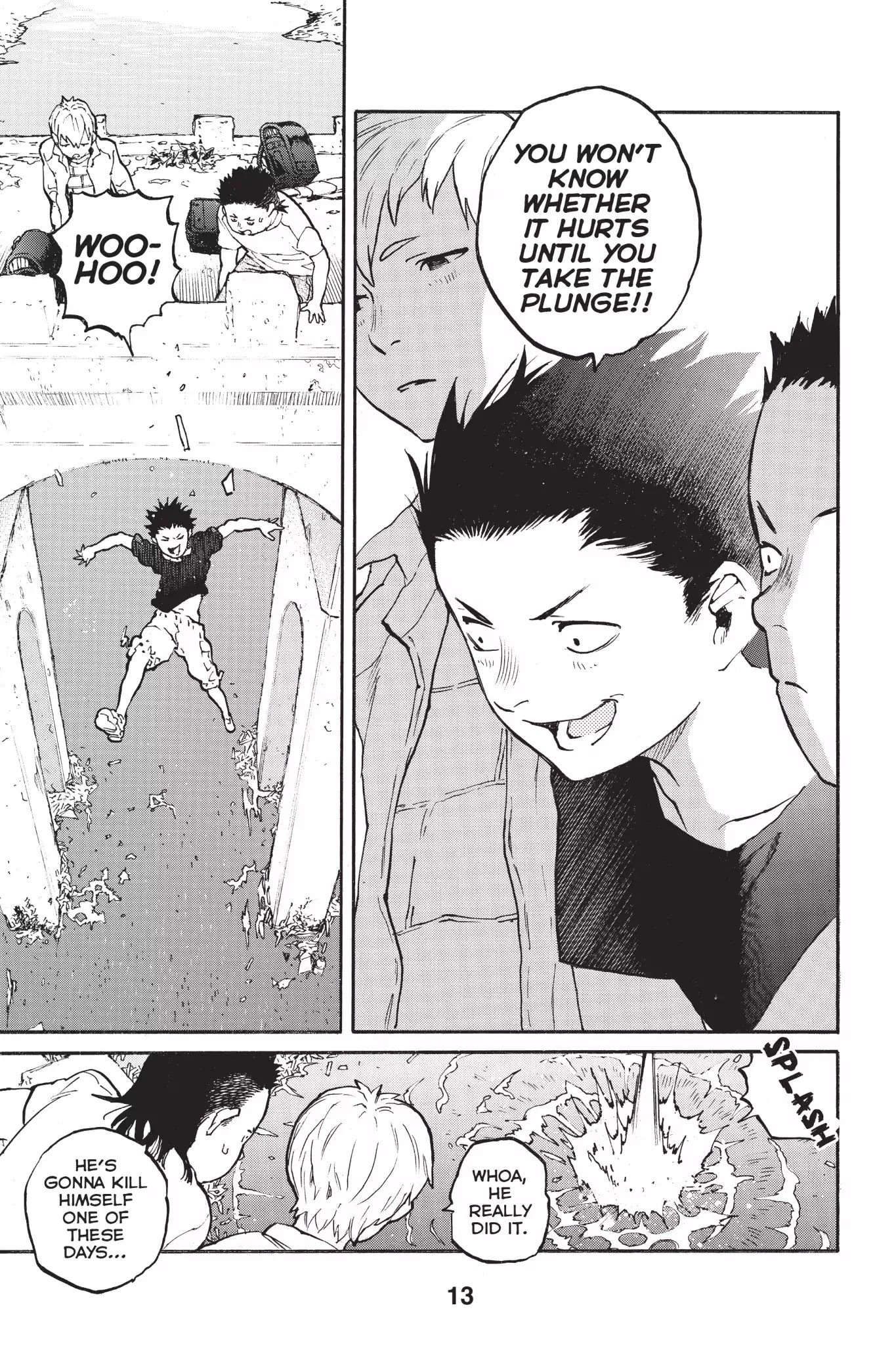 Koe no Katachi Chapter 1 page 12 - Chapter 1: Shoya Ishida