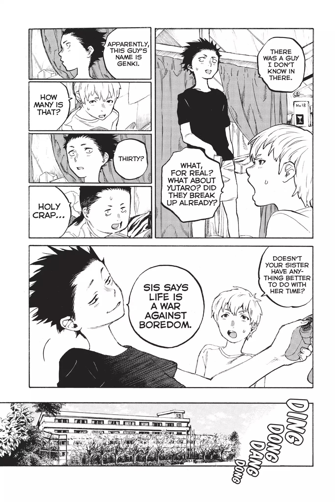 Koe no Katachi Chapter 1 page 18 - Chapter 1: Shoya Ishida
