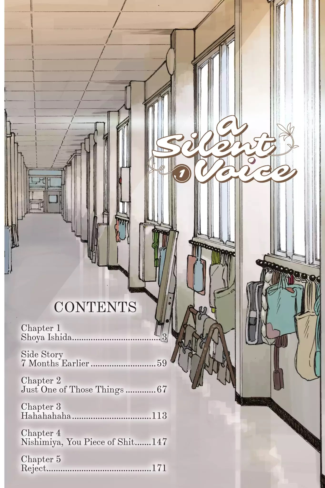 Koe no Katachi Chapter 1 page 3 - Chapter 1: Shoya Ishida