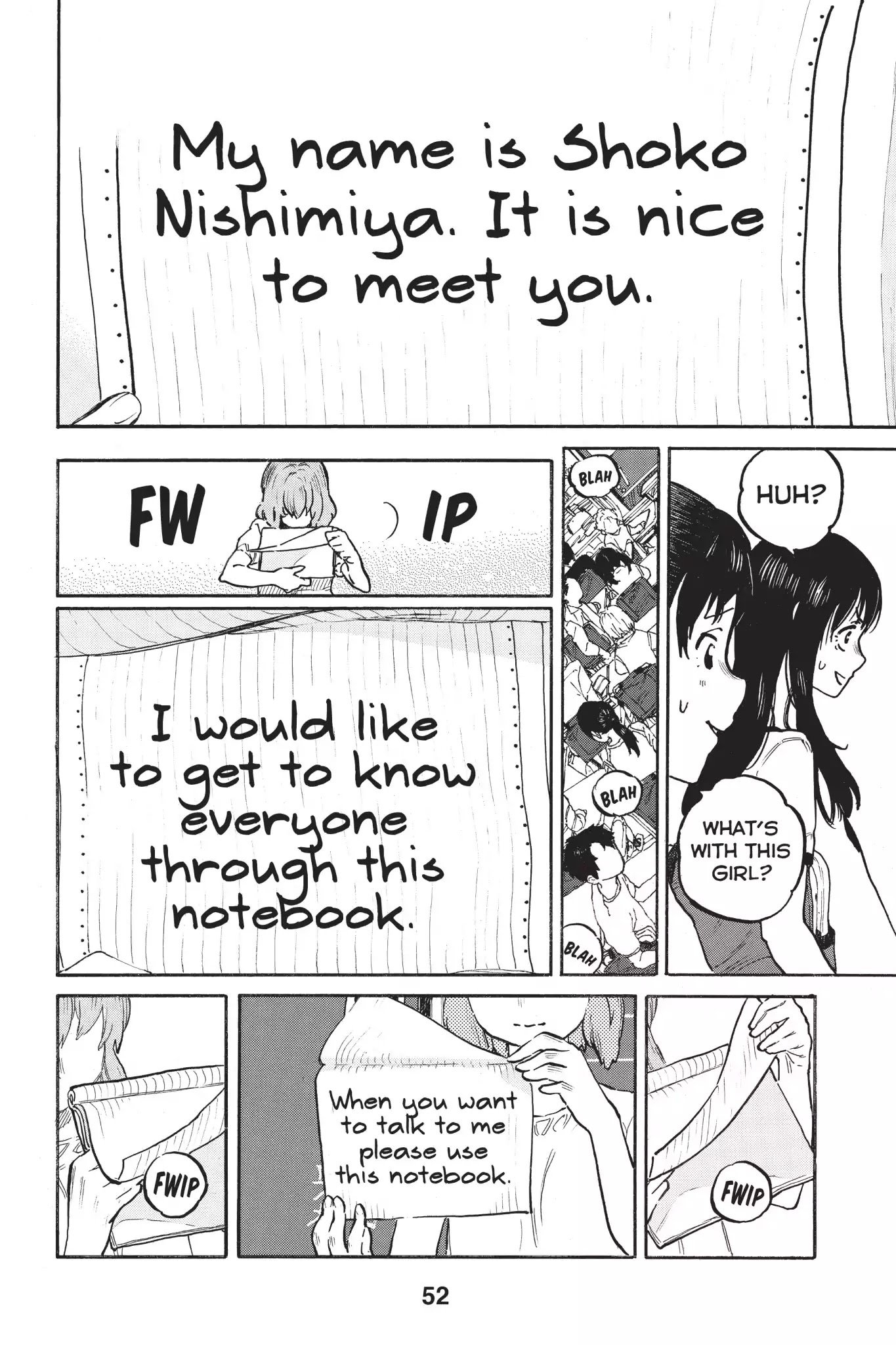 Koe no Katachi Chapter 1 page 51 - Chapter 1: Shoya Ishida