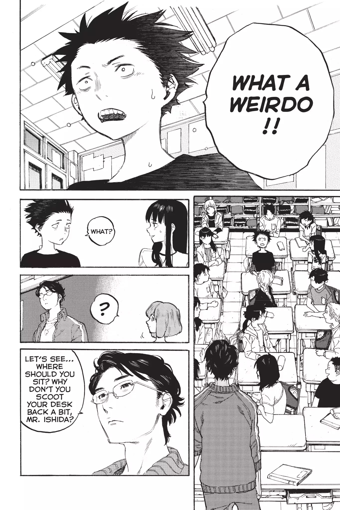 Koe no Katachi Chapter 1 page 54 - Chapter 1: Shoya Ishida