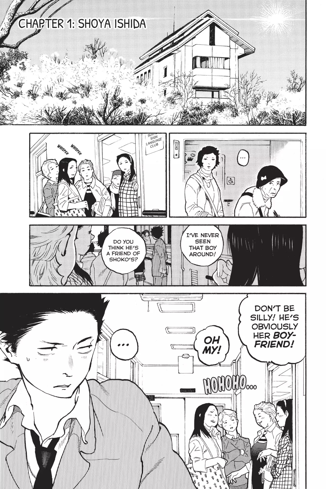 Koe no Katachi Chapter 1 page 6 - Chapter 1: Shoya Ishida
